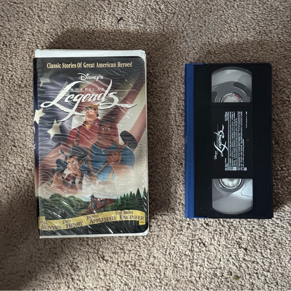 American Legends VHS Tape